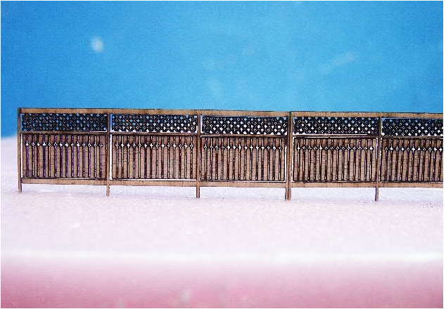 RSlaserKits 3506 PRIVACY FENCE, N Scale