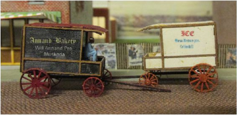 RSlaserKits 3508  Delivery Wagon, N Scale