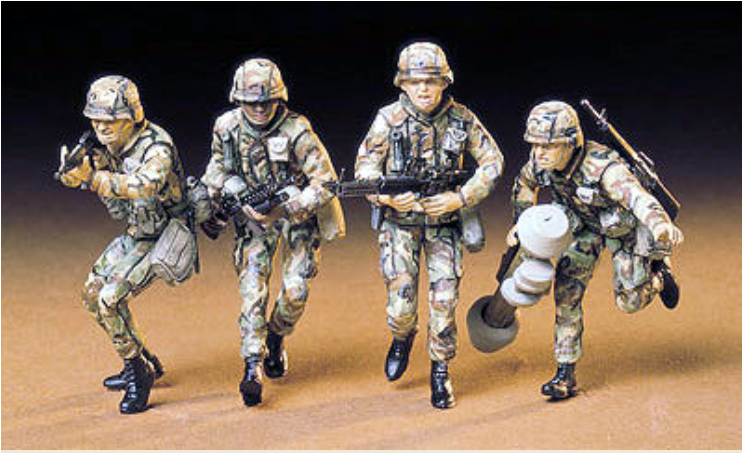 Tamiya 35133 US MODERN ARMY INFANTRY 1:35