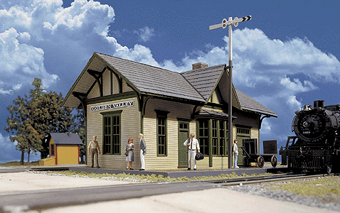 Walthers 933-3532 Golden Valley Depot Kit, HO