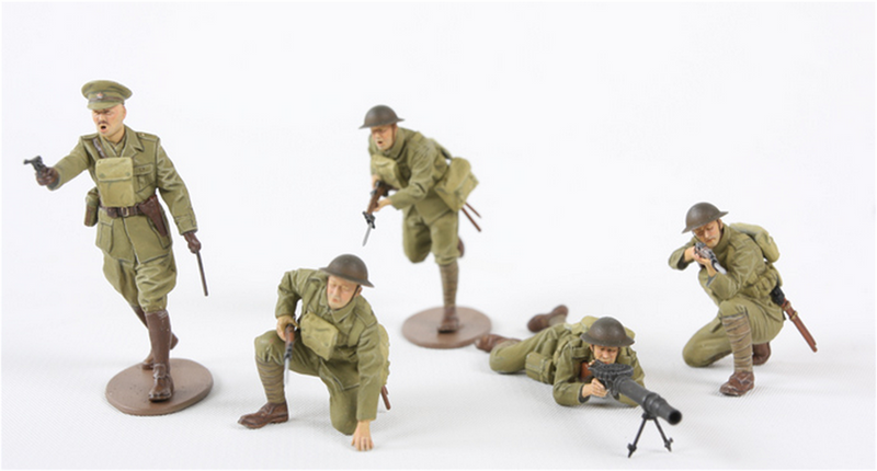 Tamiya 35339 BRITISH WW-I INFANTRY SET 1:35