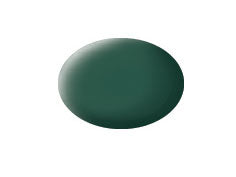 Revell 36139 Aqua Color, Dark Green, Matt, 18ml