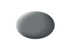 Revell 36147 Aqua Color, Mouse Grey, Matt, 18ml
