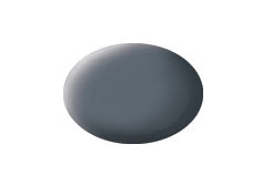 Revell 36177 Aqua Color, Dust Grey, Matt, 18ml, RAL 7012