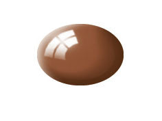 Revell 36180 Aqua Color, Mud Brown, Gloss, 18ml