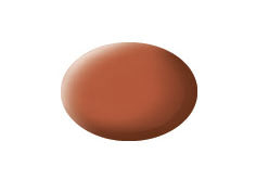 Revell 36185 Aqua Color, Brown, Matt, 18ml, RAL 8023