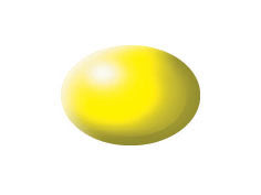 Revell 36312 Aqua Color, Luminous Yellow, Silk, 18ml