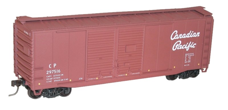 Accurail 3633 40' Dd Steel Boxcar Canadian Pacific Built '53/'62, HO