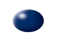 Revell 36350 Aqua Color, Dark Blue, Silk, 18ml