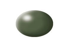 Revell 36361 Aqua Color, Olive Green, Silk, 18ml