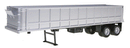 Herpa Models 5281 36' Gravel Dump Trailer - Assembled -- Silver, HO Scale