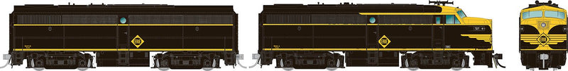 PREORDER Rapido 37015 HO ALCo FA-1 + FB-1 (DC/Silent): Erie: #725A + #725B