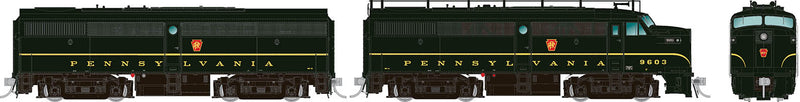 Rapido 37035 HO ALCo FA-1 + FB-1 (DC/Silent): Pennsylvania: #9603A + #9603B