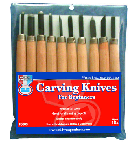 Midwest Products co 3803 Carving Knives - 10 Piece Set