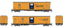 PREORDER Rapido 561001A N Class RR-56 Mechanical Reefer - Ready to Run -- Santa Fe (orange, blue, black, Super Chief Slogan)