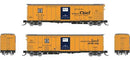 PREORDER Rapido 561002 N Class RR-56 Mechanical Reefer 4-Pack - Ready to Run -- Santa Fe