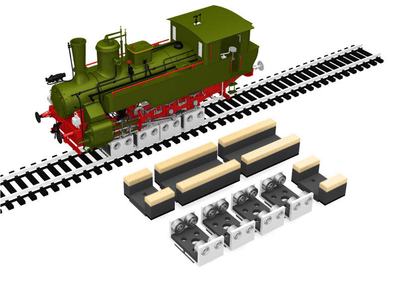 Bachmann 39023 Rollers + Drive Wheel Cleaners, HO