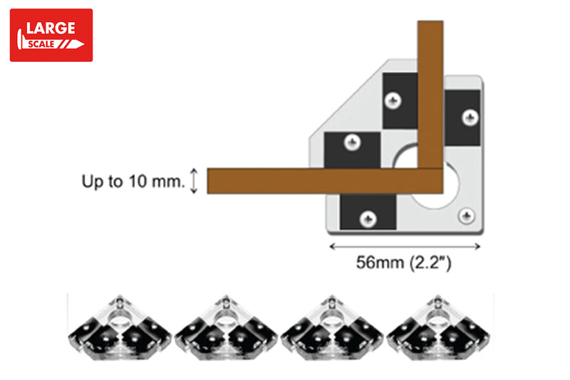 Bachmann 39032 G SCALE SNAP & GLUE CLAMPS, G