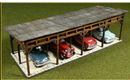 Bachmann 39102 Laser-Cut Car Shed Kit, HO