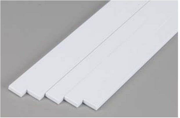 Evergreen Scale 415 .250 x .750 x 60cm 2pc