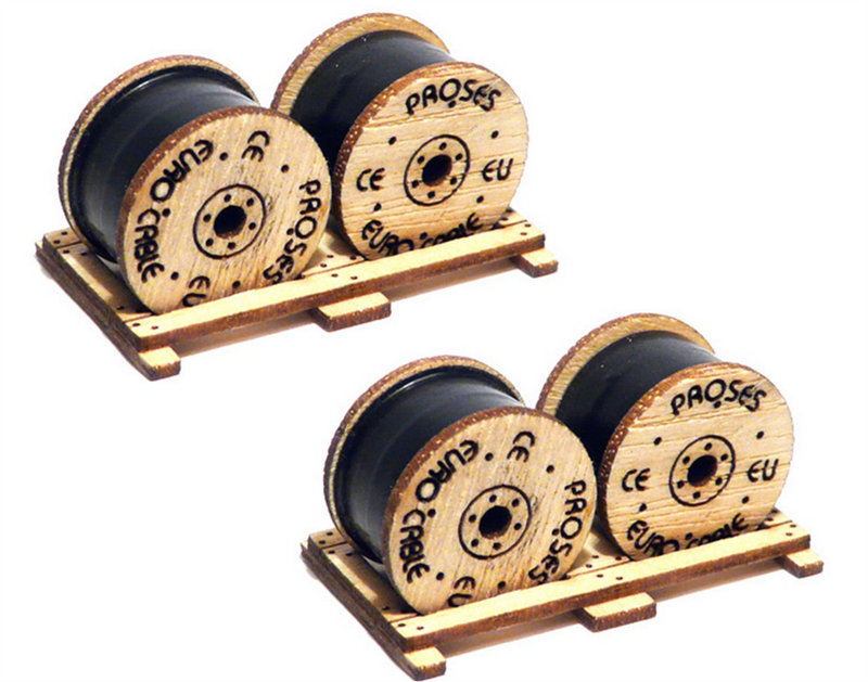 Bachmann 39108 CABLE DRUMS, HO