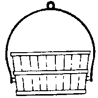 Durango Press DP-76 Coal Buckets w/Handle pkg(2), HO Scale