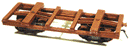 Durango Press DP-058 HOn3 Log Car Kit, HO Scale