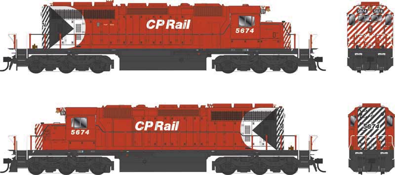 PREORDER Bowser 25308 GMD SD40-2 - Standard DC - Executive Line -- Canadian Pacific