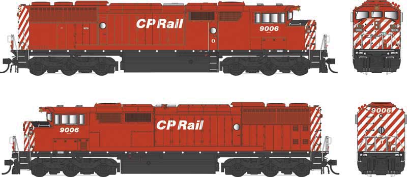PREORDER Bowser 25359 GMD SD40-2F - LokSound 5 and DCC - Executive Line -- Canadian Pacific
