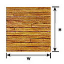 Plastruct 91859 PSP-39 PAPER SHEET MED HARDWOOD