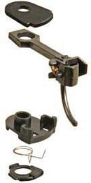 Kadee KAD39 Plastic-Shank Coupler - Kit - Magne-Matic(R) -- Long 25/64" Overset w/