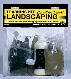 Woodland Scenics 954 Learning Kit -- Landscaping