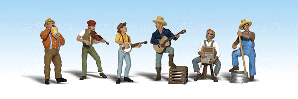 Woodland Scenics 1902 Scenic Accents(R) -- Jug Band, HO Scale