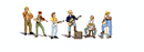 Woodland Scenics 2743 Scenic Accents(R) Figures -- Jug Band, O Scale