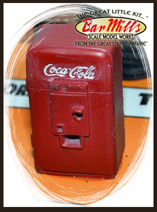Bar Mills 4016 2-Pak Soda Machines, O Scale