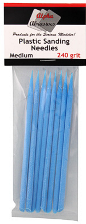 Flex-I-File 402 SANDING NEEDLE Blu Med 240grit