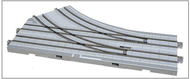 Kato USA 40211 Unitram Street Track w/Streetcar Rails & Roadway (Right), N Scale