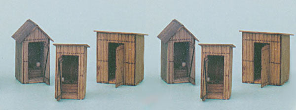 Banta Modelworks 6021 Outhouse Collection 6'n1, O Scale