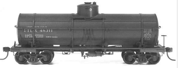 Tichy Train Group 4025 10,gal TANK CAR 60'DOME Kit, HO