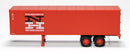 Rapido HO scale 35' Fruehauf Integral-Post Volume Van - New Haven: