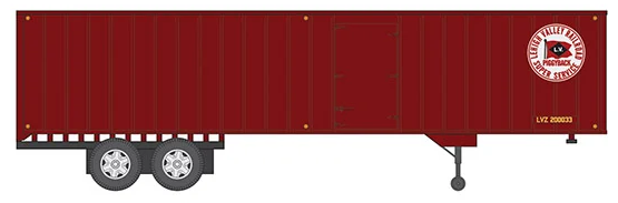 Rapido 403024 HO scale 40' Fruehauf Exterior-Post Volume Van - Lehigh Valley: