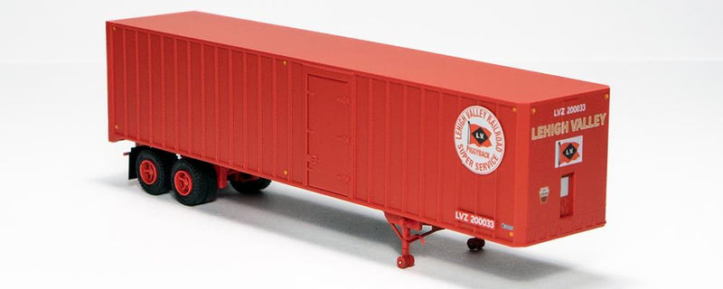 Rapido HO scale 40' Fruehauf Exterior-Post Volume Van - Lehigh Valley: