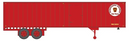 Rapido HO scale 40' Fruehauf Exterior-Post Volume Van - PRR 1960s: