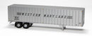 Rapido HO scale 40' Fruehauf Exterior-Post Volume Van - Western Maryland: