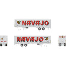 Rapido 403043 HO scale 40' Fruehauf Fluted Side Volume Van - Navajo: