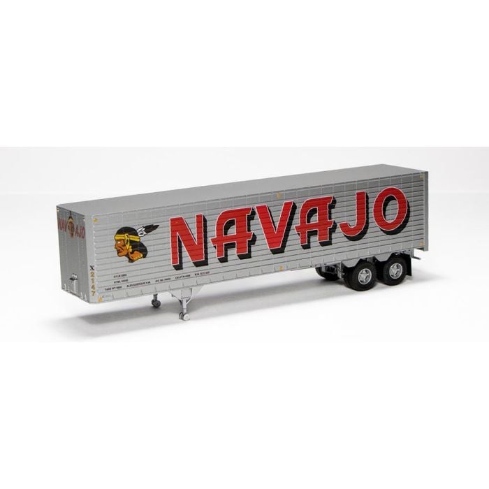 Rapido 403043 HO scale 40' Fruehauf Fluted Side Volume Van - Navajo: