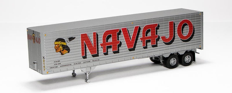 Rapido 403045 HO 40' Fruehauf Fluted Side Volume Van - Navajo: