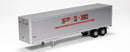 Rapido 403049 HO 40' Fruehauf Fluted Side Volume Van - Pacific Intermountain Express: