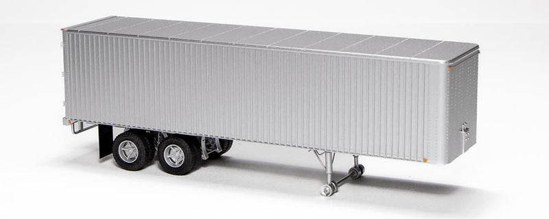 Rapido 403060 Fruehauf 40' Integral-Post Volume Van Trailer - Assembled -- Painted, Unlettered (silver), HO