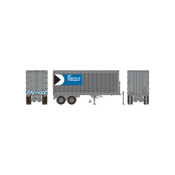 PREORDER Rapido 403073 HO 26' Can-Car Trailer: CP Express: